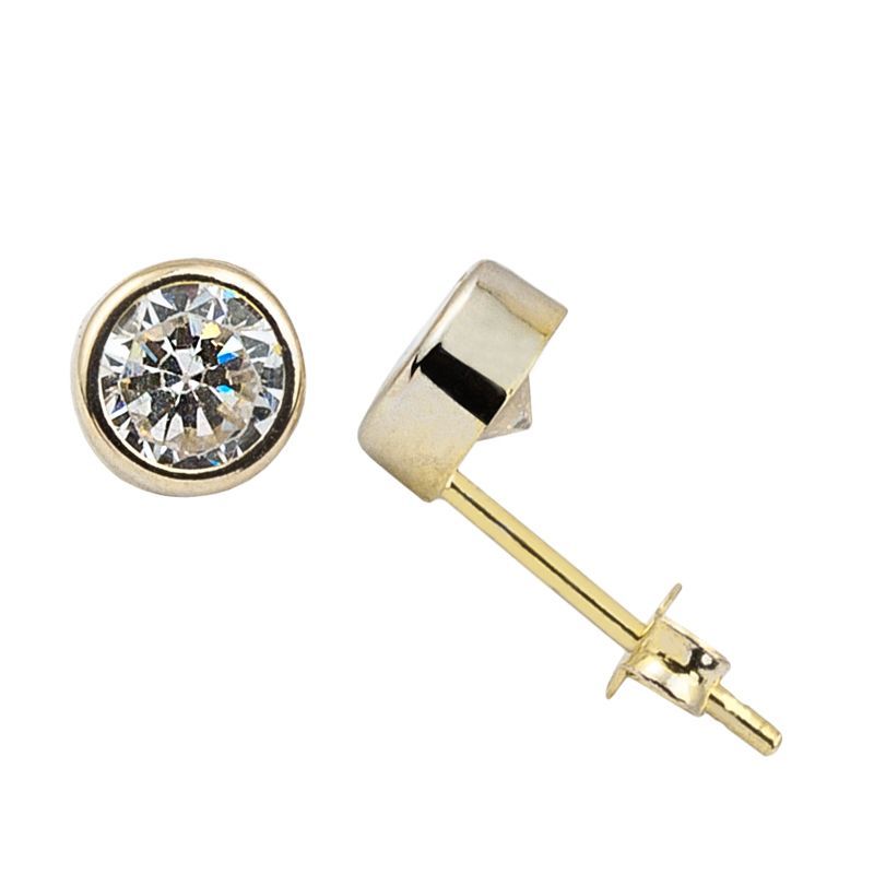 Tektaş 14 Ayar Altın Küpe