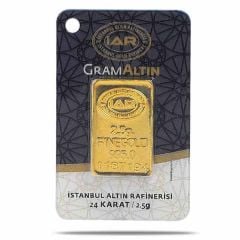 24 AYAR 995 MİLYEM  KÜLÇE ALTIN 2,5 GR