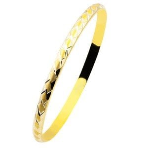 BAKLAVA MODEL  14 AYAR HEDİYELİK BİLEZİK