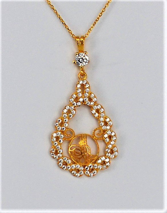 DAMLA MODEL TUĞRALI KOLYE