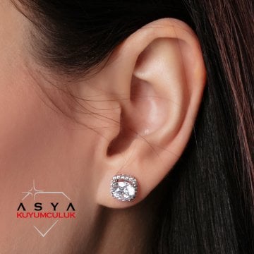 TEK TAŞ KÜPE 14 AYAR ALTIN